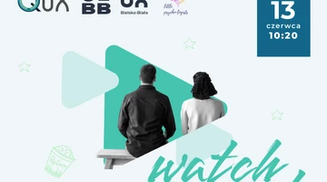 Zaproszenie na Quant UX Watch Party na Uniwersytecie Bielsko-Bialskim